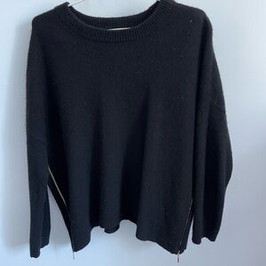 Max Studio Black Women's Crew Neck Sweater